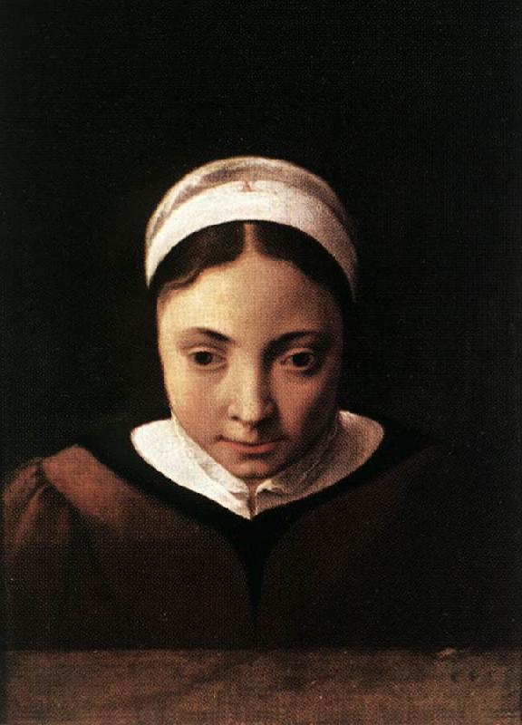 POELENBURGH, Cornelis van Portrait of a Young Girl af